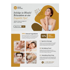 Spa, Wellnesscentrum, Beauty Care Glossy Poster