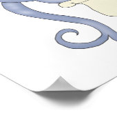 Spa-zeemeermin opnieuw afdrukken poster (Hoek)
