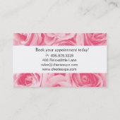 Spa - Zout Visitekaartje voor bleekroze roze rozen (Achterkant)