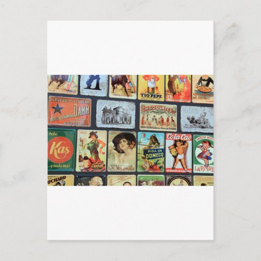 Spaanplaat Briefkaart (Voorkant)