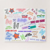 spaanplaat puzzel legpuzzel (Horizontaal)