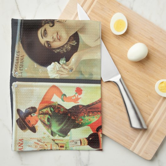 Spaanplaat Theedoek (Quarter Fold)