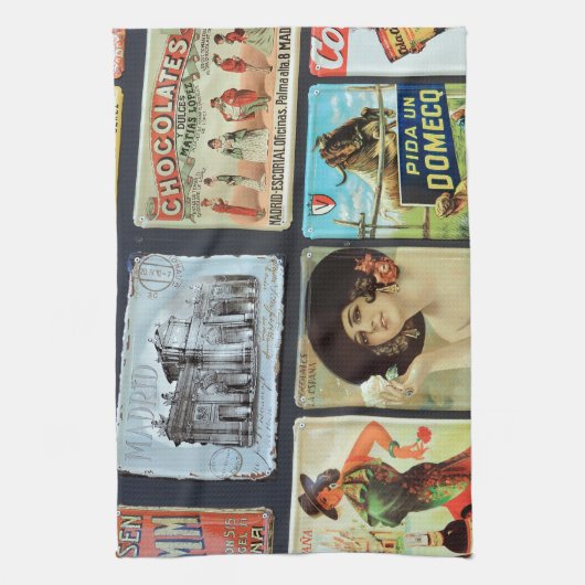 Spaanplaat Theedoek (Verticaal)