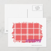 Spaanroze 2 briefkaart (Voorkant / Achterkant)