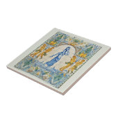 Spaans 20e eeuw Barcelona Tegeltje (Zijkant)