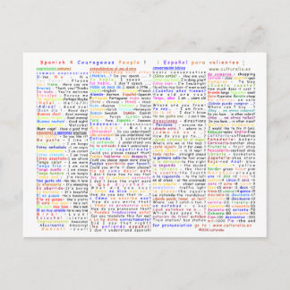 Spaans 4 CouraBriefkaart People  Briefkaart