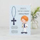 Spaans admiraal First Community boy Kaart (Staand voorkant)