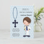 Spaans admiraal First Community boy Kaart (Staand voorkant)