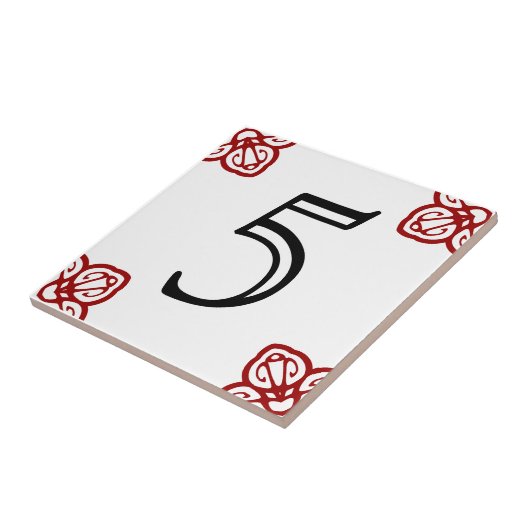 Spaans adres tegeltje (Zijkant)