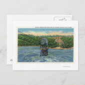 Spaans Aerocar over Whirlpool van Niagara Briefkaart (Voorkant / Achterkant)