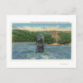 Spaans Aerocar over Whirlpool van Niagara Briefkaart (Voorkant)