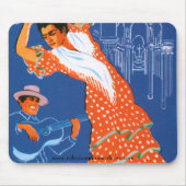  Spaans Afbeelding voor reizen Mousepad Muismat (Voorkant)