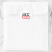Spaans...alle coole Kinder Ronde Sticker (Tas)