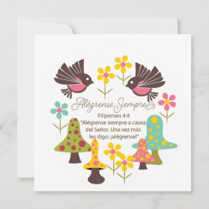 Spaans Altijd blij wenskaart