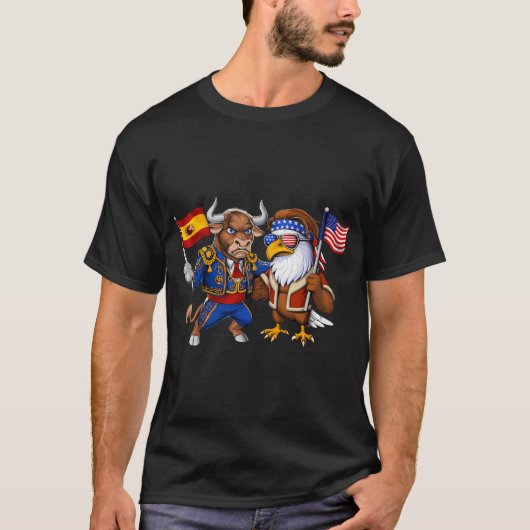 Spaans-Amerikaans erfgoed T-shirt (Voorkant)