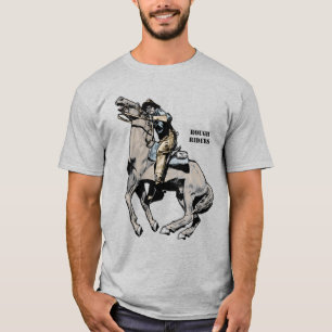Spaans-Amerikaanse oorlogstriest Rough Riders Sold T-shirt