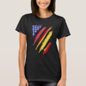 Spaans-Amerikaanse patriotkweekriem T-shirt (Voorkant)