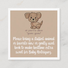 Spaans Animal Sounds Baby shower Behuizing Kaart