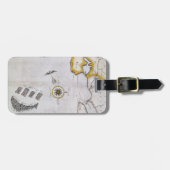 SPAANS ARMADA, 1588 2 BAGAGELABEL (Voorkant horizontaal)