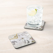 SPAANS ARMADA, 1588 2 BIER ONDERZETTER (Rechterzijde)