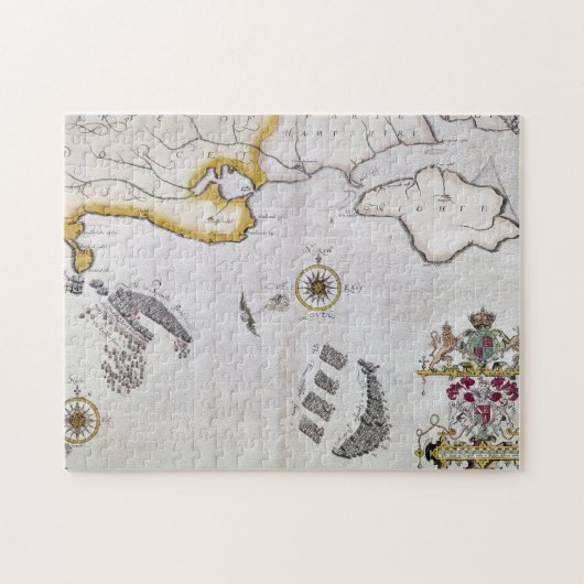 SPAANS ARMADA, 1588 2 LEGPUZZEL (Horizontaal)