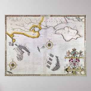SPAANS ARMADA, 1588 2 POSTER