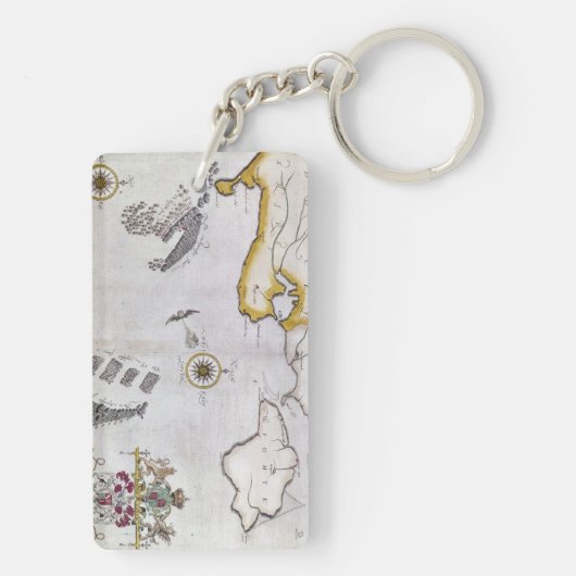 SPAANS ARMADA, 1588 2 SLEUTELHANGER (achterkant)