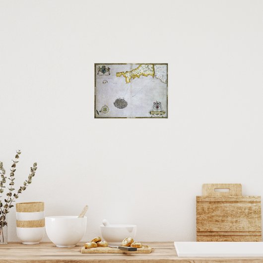 SPAANS ARMADA, 1588 POSTER (Keuken)