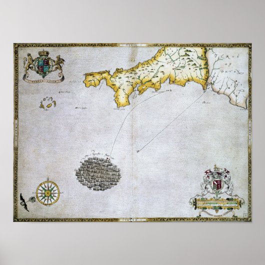 SPAANS ARMADA, 1588 POSTER (Voorkant)