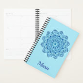 Spaans Azulejo Tegel Art Design Blauw Mandela Planner (Display)