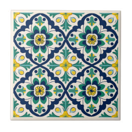 Spaans Azulejos stijl keramische tegels Tegeltje