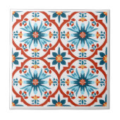 Spaans Azulejos stijl keramische tegels Tegeltje (Voorkant)