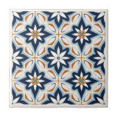Spaans Azulejos stijl keramische tegels Tegeltje (Voorkant)