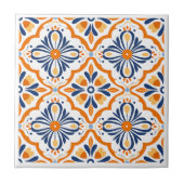 Spaans Azulejos stijl keramische tegels Tegeltje (Voorkant)