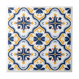 Spaans Azulejos stijl keramische tegels Tegeltje