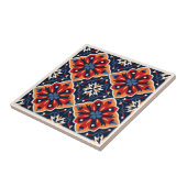 Spaans Azulejos stijl keramische tegels Tegeltje (Zijkant)