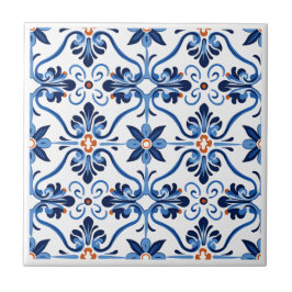 Spaans Azulejos stijl keramische tegels Tegeltje