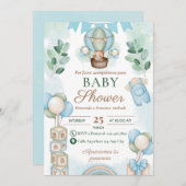 Spaans Baby shower Kaart (Voorkant / Achterkant)