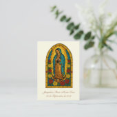 SPAANS BAPTISM RECUERDO BAUTIZO RELIGIOE PRAYER VISITEKAARTJE (Staand voorkant)