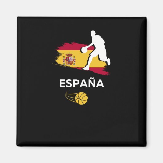 Spaans basketbal magneet (Voorkant)