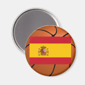 Spaans Basketbalteam Magneet (Voorkant / Achterkant)