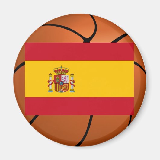 Spaans Basketbalteam Magneet (Voorkant)