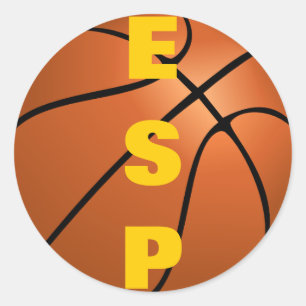 Spaans Basketbalteam Ronde Sticker