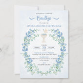 Spaans Bautizo Uitnodiging Schattigee Kelk Doop (Voorkant)