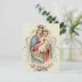 Spaans Begrafenis Sympathie Heilige Kaart Dank u (Staand voorkant)