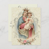 Spaans Begrafenis Sympathie Heilige Kaart Dank u (Voorkant / Achterkant)