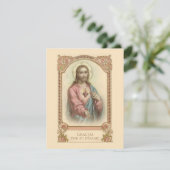 Spaans Begrafenis Sympathie Heilige Kaart Dank u (Staand voorkant)
