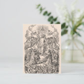 Spaans Begrafenis Sympathie Heilige Kaart Dank u (Staand voorkant)