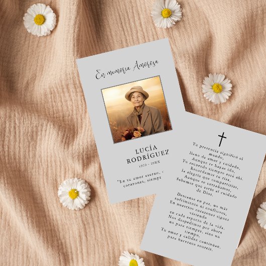 Spaans begrafenismonument foto gebed Kaart