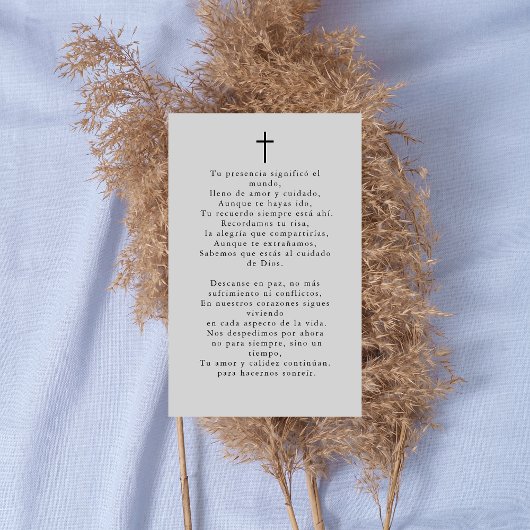 Spaans begrafenismonument foto gebed Kaart